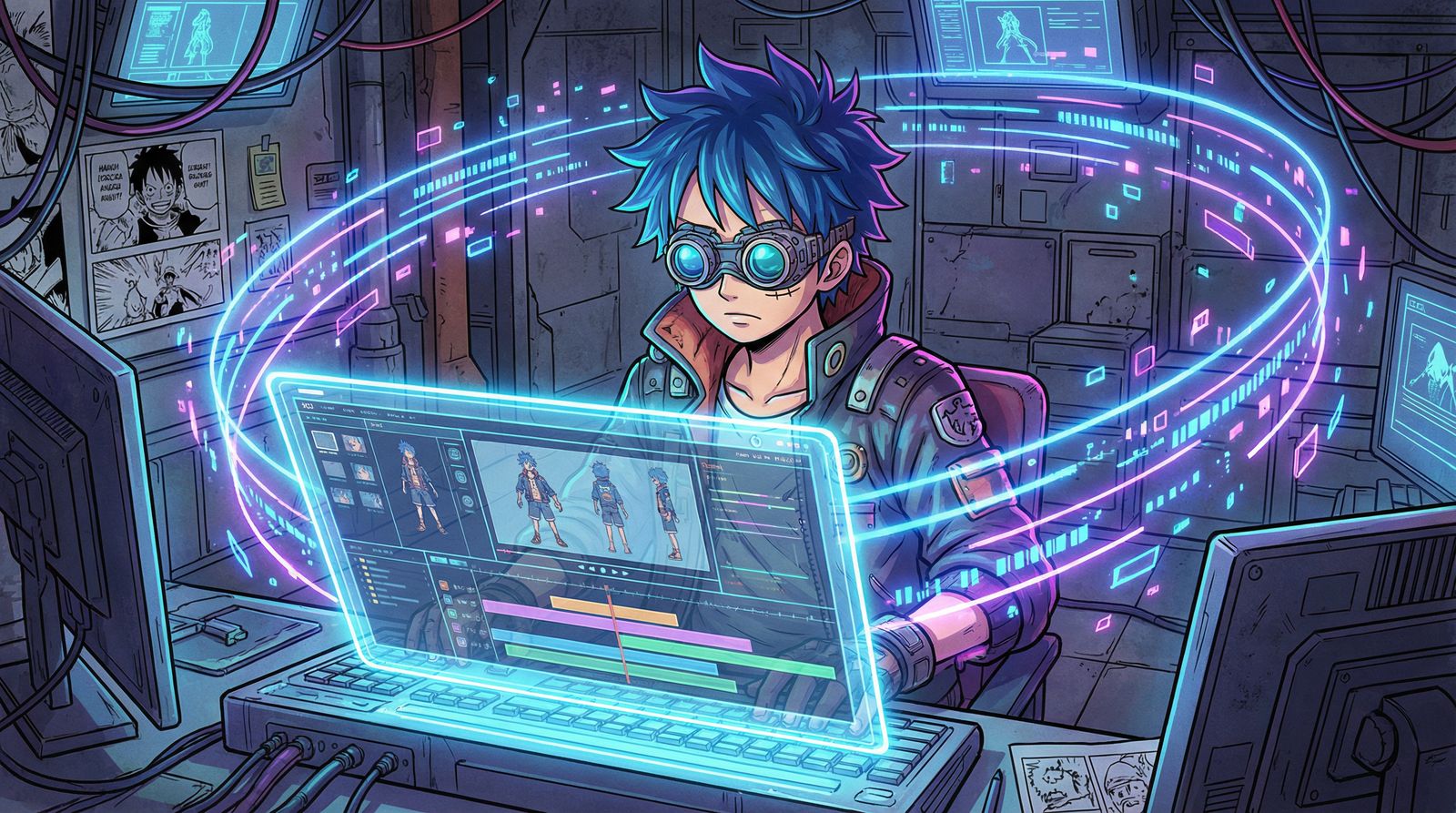 高清视频AI动漫